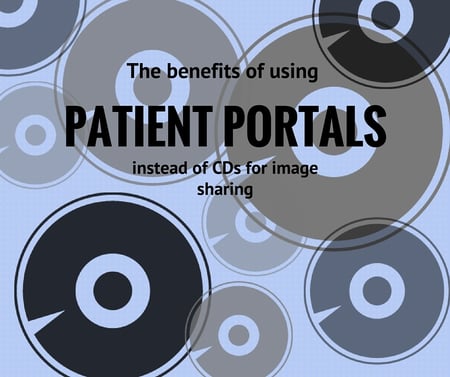 patient portals instead of CDs for image sharing